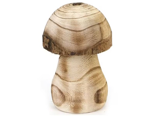 [90311703 1573715] CHALET Aufsteller Pilz 15 cm, Nature