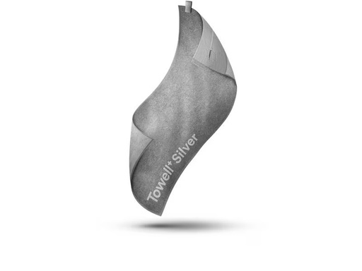 [90311925 1531956] Stryve Handtuch Towell+ Silver