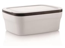 Tupperware Brotkasten Bread Smart Large 38 x 26.5 x 15.5 cm, Weiss