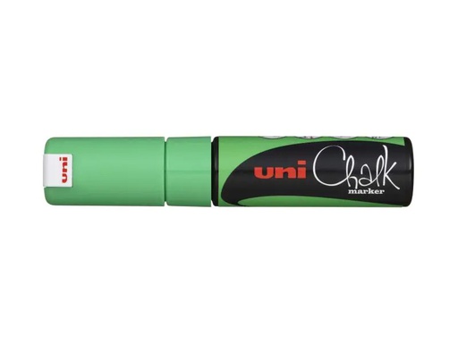 [90051230 779990] Uni Kreidemarker Uni CHALK 8 mm Fluo Grün