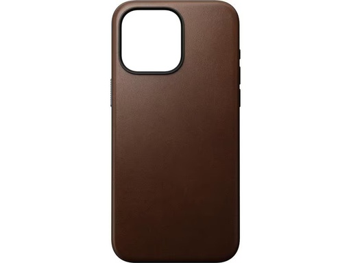 [90312644 1591304] Nomad Back Cover Modern Leather iPhone 15 Pro Max Braun