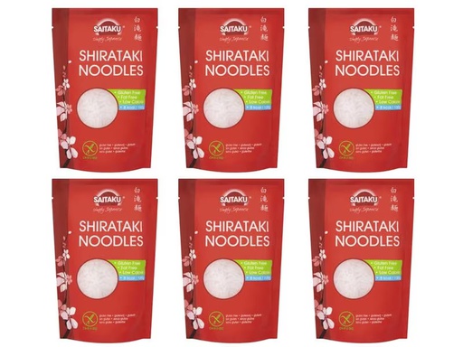 [90312676 1615702] Saitaku Shirataki Noodles 6 x 200 g