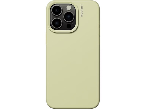 [90312768 1589195] Nudient Back Cover Base Case iPhone 15 Pro Max Pale Yellow