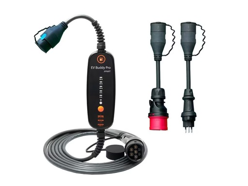 [90312829 1602815] EV Buddy Mobiler Lader EV Buddy Pro Smart 11 kW Swiss Standard 10 m
