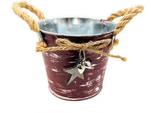 [90312872 1612523] CHALET Weihnachtsdeko 14 x 12 x 10 cm , Rot