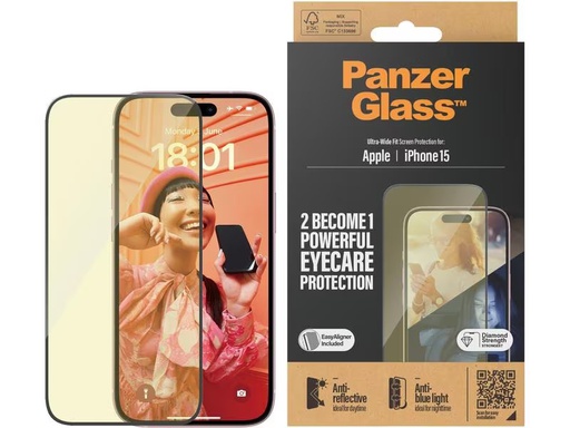 [90312935 1589890] Panzerglass Displayschutz Anti Reflective iPhone 15