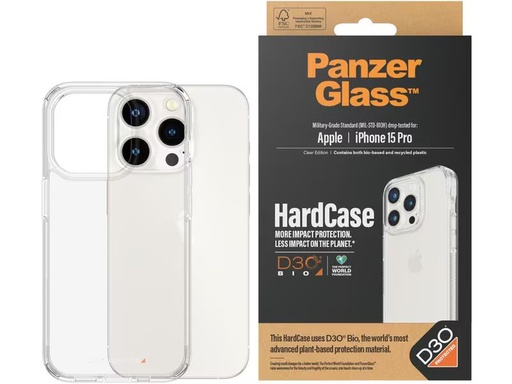 [90313051 1589918] Panzerglass Back Cover Hard Case iPhone 15 Pro