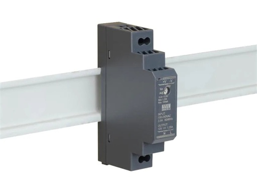 [90051302 654115] Exsys DIN-Schienennetzgerät  15 W, 12 V