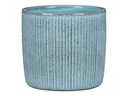 scheurich Blumentopf Lagoon Solido Linea 19.3 cm, Blau