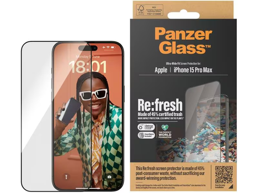[90313175 1589914] Panzerglass Displayschutz Refresh  iPhone 15 Pro Max
