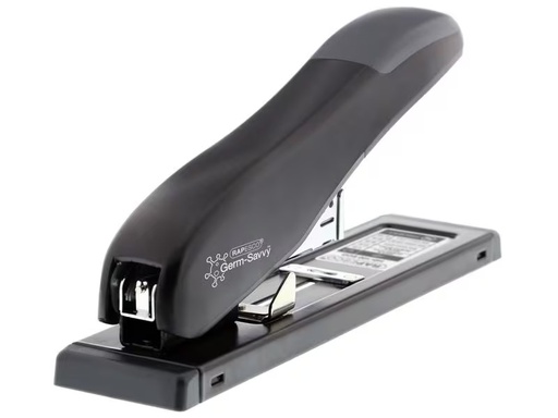 [90313176 1609462] Rapesco Heftgerät Germ Savvy 100 Seiten, Schwarz