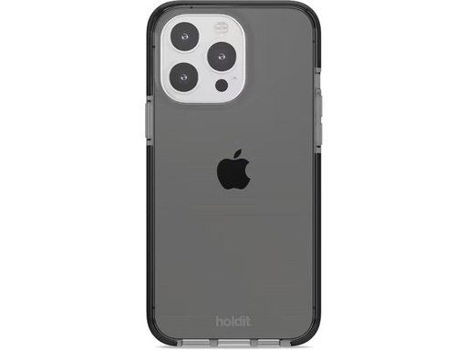 [90313251 1598600] Holdit Back Cover Seethru iPhone 15 Pro Max Schwarz