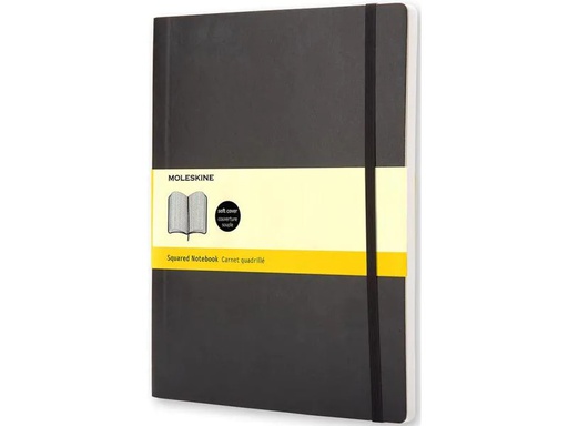 [90051334 1079176] Moleskine Notizbuch XL Kariert, Softcover, 192 Seiten