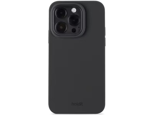 [90313398 1598585] Holdit Back Cover Silicone iPhone 15 Pro Schwarz