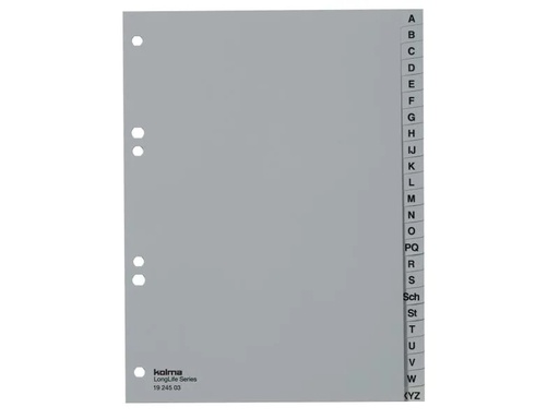 [90005113 830701] Kolma Register A5 LongLife A-Z, hoch
