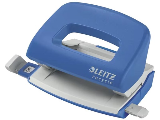 [90313544 1615385] Leitz Locher NeXXt Recycle Mini 10 Seiten, Blau