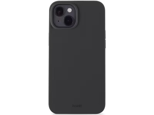 [90313625 1598579] Holdit Back Cover Silicone iPhone 15 Plus Schwarz