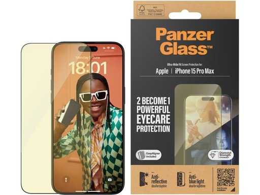 [90313637 1589905] Panzerglass Displayschutz Anti Reflective iPhone 15 Pro Max