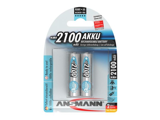 [90051367 1120993] Ansmann Akku 2x AA 2100 mAh