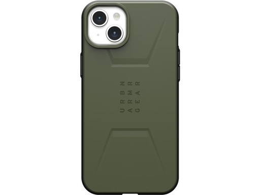 [90313738 1598534] UAG Back Cover Civilian Case iPhone 15 Plus Olive