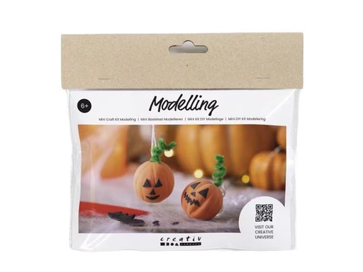 [90313796 1582301] Creativ Company Bastelset Halloween Kürbis 12 Stück