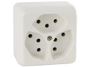 Mica AP-Steckdosen 3x T13
