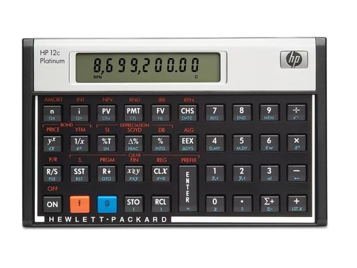 [90314058 1612067] HP Finanzrechner 12c Platinum