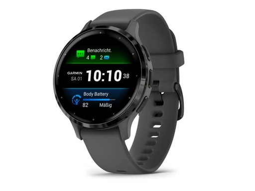 [90314107 1619052] GARMIN Sportuhr Venu 3S Kieselgrau / Schiefergrau