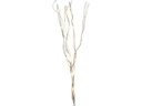 Star Trading Zweig Willow Dewdrop, 24 LEDs, 60 cm, Natur