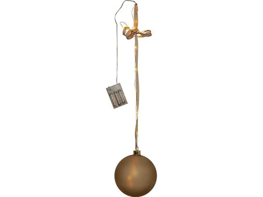 [90314285 1568558] Star Trading Glasdekoration Kugel Bliss, 15 cm, Gold