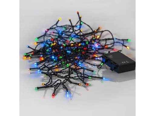 [90314299 1568601] Star Trading LED-Lichterkette Akku, 11.2 m, 160 LEDs, Schwarz