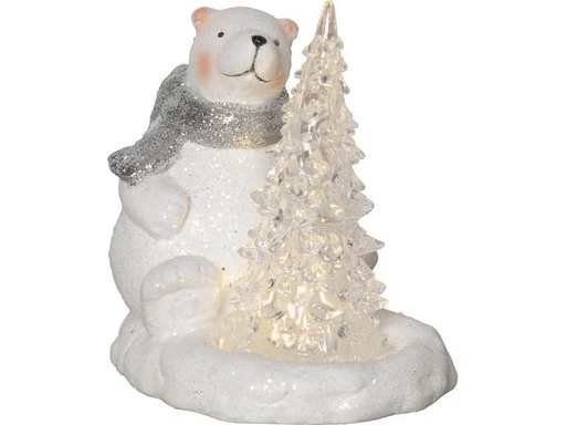 [90314313 1568622] Star Trading LED-Figur Polare, 14 cm, Weiss