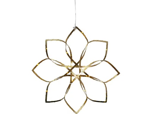 [90314354 1568591] Star Trading Hänger Dekoration Amaze, 48 LEDs, 40 cm, Gold