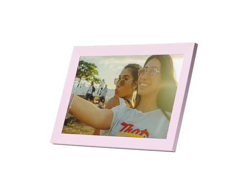 [90314377 1615965] PIXIE Digitaler Bilderrahmen 10.1  Pink