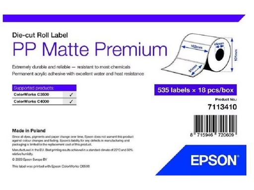[90314387 1613094] Epson Etikettenrolle 102 x 51 mm