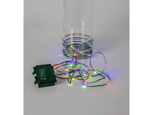 [90314398 1568609] Star Trading LED Lichterkette Dew Drop Micro, 7.2 m, 96 LEDs, Grün