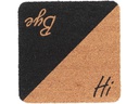 Esschert Design Fussmatte Hi Bye 50 cm x 50 cm