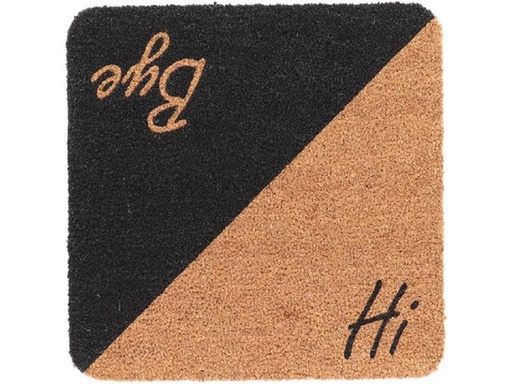 [90314509 1607215] Esschert Design Fussmatte Hi Bye 50 cm x 50 cm
