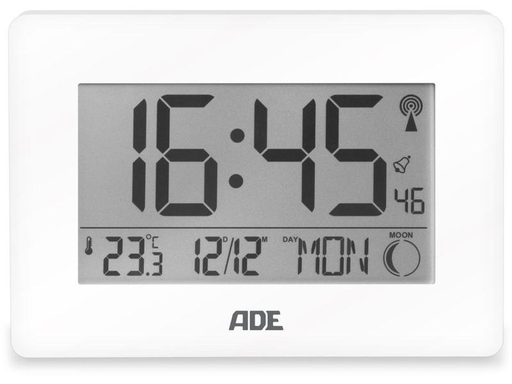 [90314766 1619357] ADE Funkuhr XXL-Ziffern