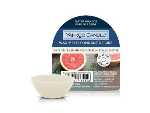 [90314789 1537749] Yankee Candle Signature Duftwachsplättchen White Spruce &amp; Grapefruit