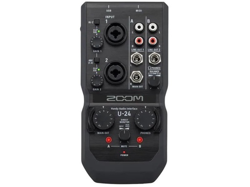 [90051535 432085] Zoom Audio Interface U-24