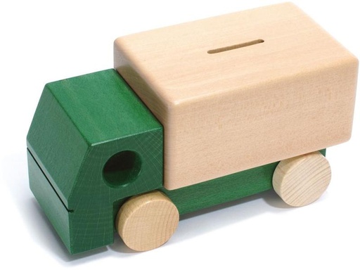 [90315180 1611661] Weizenkorn Spardose Lastwagen, Grün
