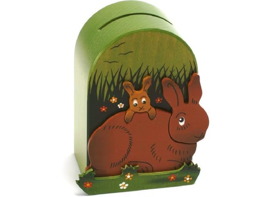 [90315187 1611674] Weizenkorn Spardose Hase