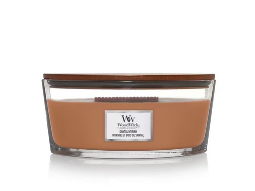 [90315236 1555542] Woodwick Duftkerze Santal Myrrh Ellipse