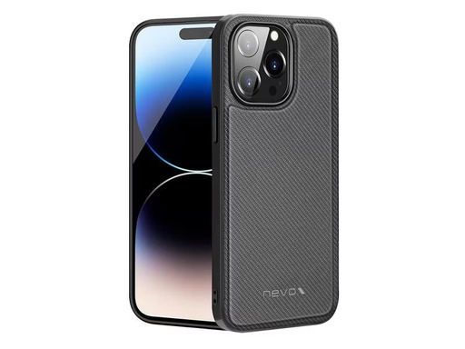 [90315355 1615191] Nevox Back Cover StyleShell Nylo iPhone 15 Pro Schwarz