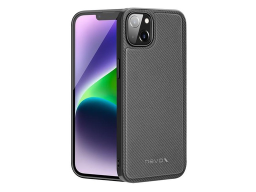 [90315405 1615190] Nevox Back Cover StyleShell Nylo iPhone 15 Plus Schwarz