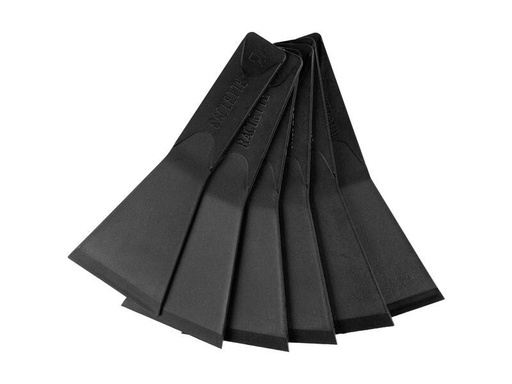 [90315416 1560914] FURBER Raclette-Spachtel Schwarz 6 Stück