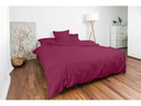 Night Fashion Duvetbezug Edi 240 x 240 cm, Brombeer
