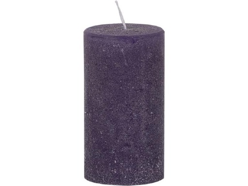 [90315489 1618166] Weizenkorn Kerze Ice 9 cm x 5 cm, Violett, 6 Stück
