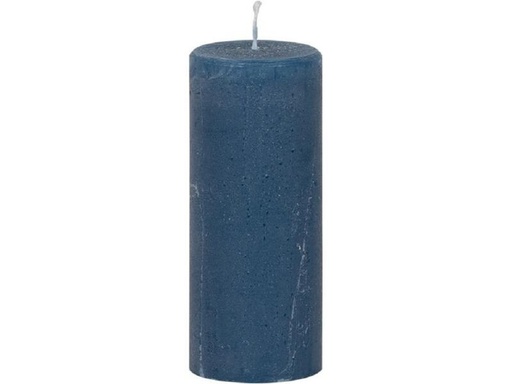 [90315527 1618171] Weizenkorn Kerze Ice 12 cm x 5 cm, Nachtblau, 6 Stück